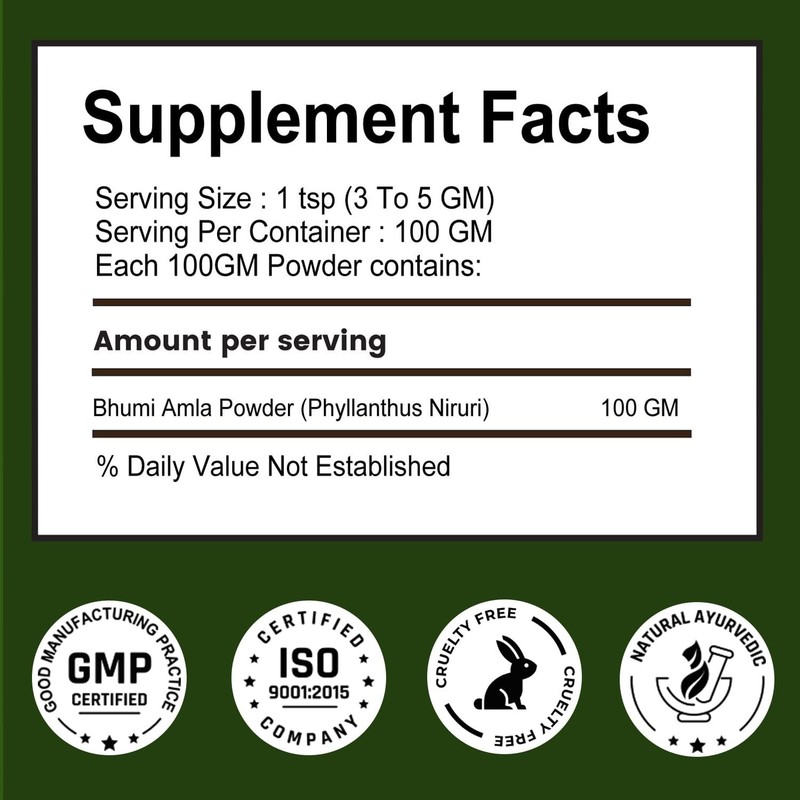 Vedikroots Bhumi Amla Powder helps in digestion system 100 grams free shipping gallery