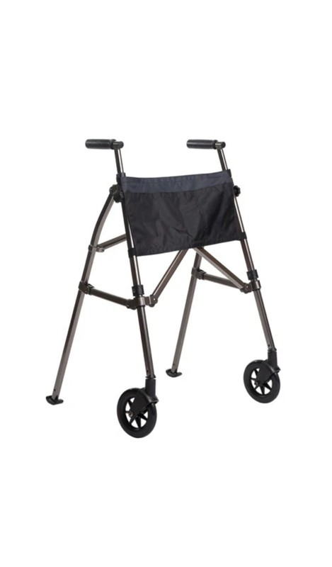 Stander EZ Fold-N-Go Walker Black Walnut Lightweight 4300-BW