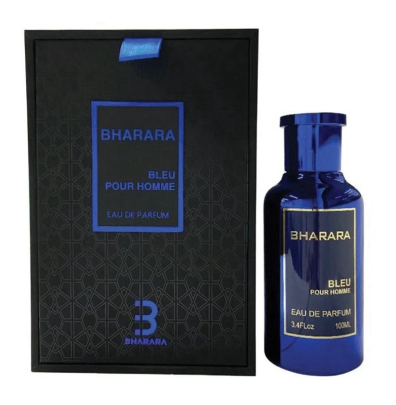 Bharara Bleu Pour Homme Eau de Parfum Spray, Regular Size 3.4 fl oz