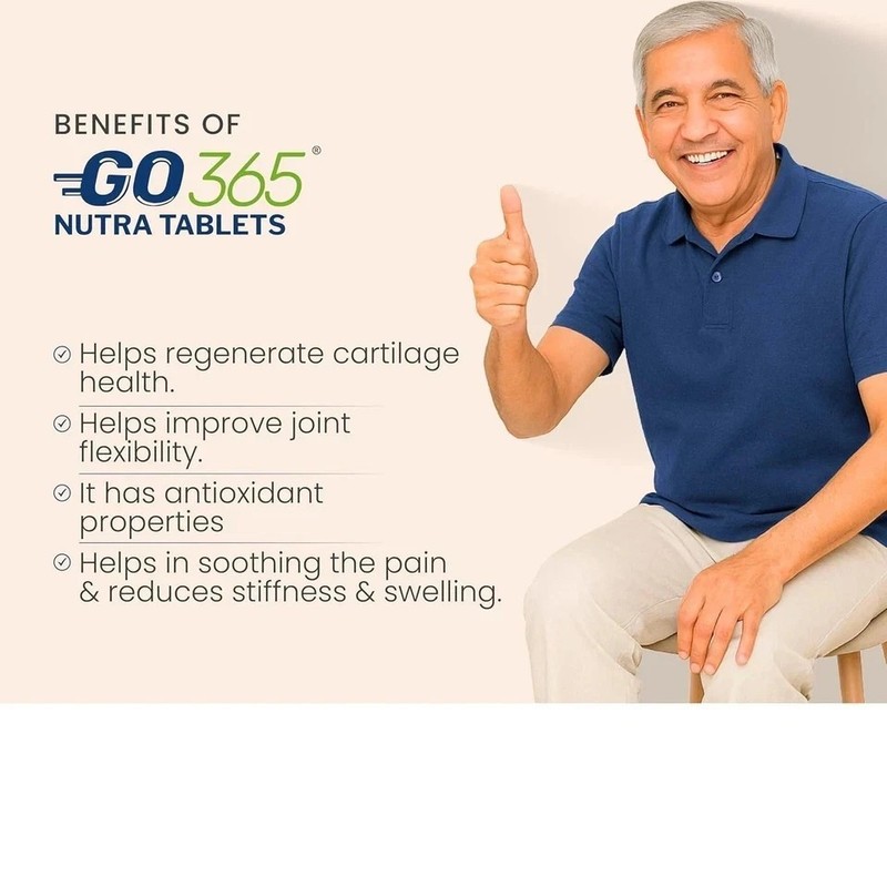 3 x Charak Nutra Tablets – Joint Pain, Flexibility & Bone Strength 90 Tabs gallery