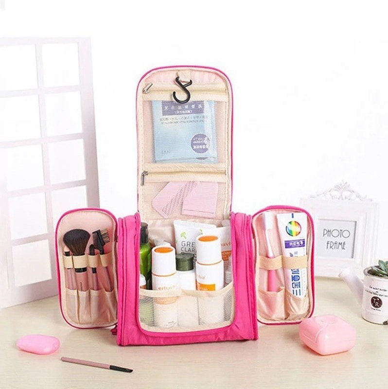 Waterproof Hanging Toiletry Bag Travel Makeup Organizer Cosmetic Storage Pouch