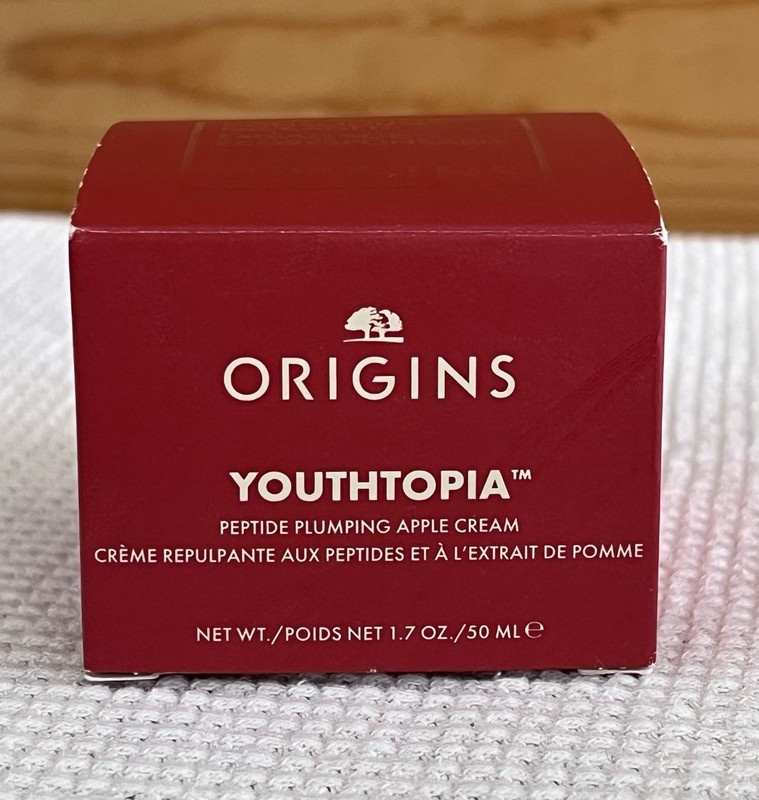 Origins Youthtopia Peptide Plumping Apple Face Cream Moisturizer 1.7oz