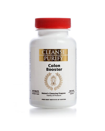 Cleanse Purify : Colon Booster : Pure Body Institute – with Senna – 90 Tablets