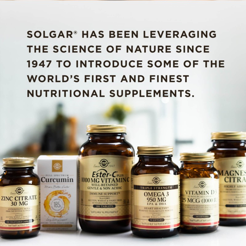 Solgar L-Glutamine 500 mg 100 Vegetable Capsules gallery