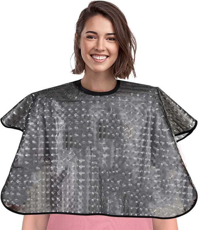 Waterproof Unisex Adult Hair Dye Cape - Adjustable 30x33 Inch Styling Apron gallery