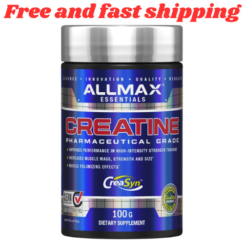 Allmax Essentials Creatine – 100 G Powder – Improves Performance & Training Inte