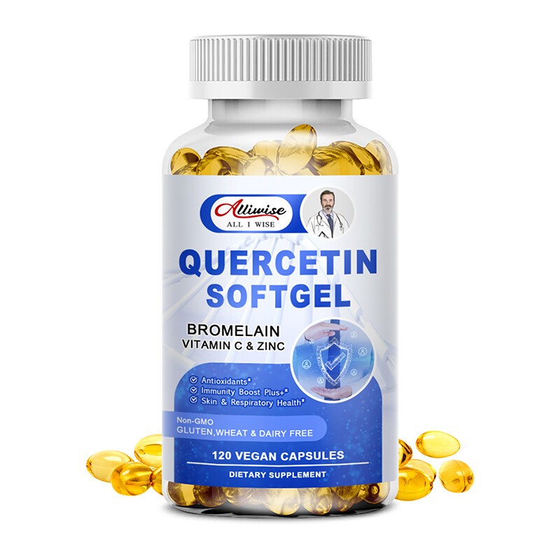 Quercetin 1000mg with Bromelain & Zinc Immune Support Natural Antioxidant gallery