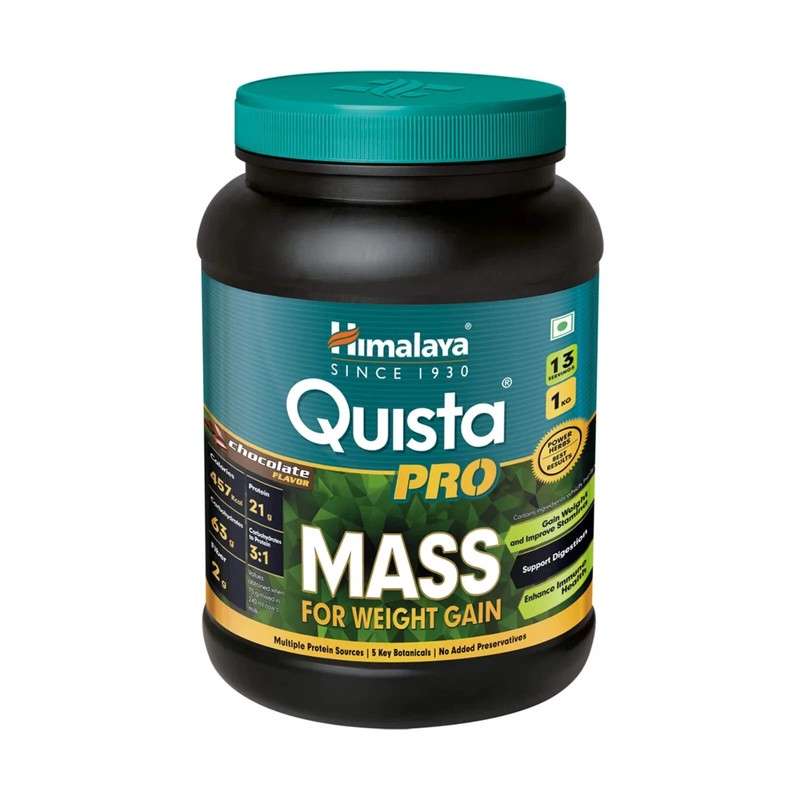 Himalaya Quista PRO MASS For Weight Gain (Chocolate Flavour) 1kg