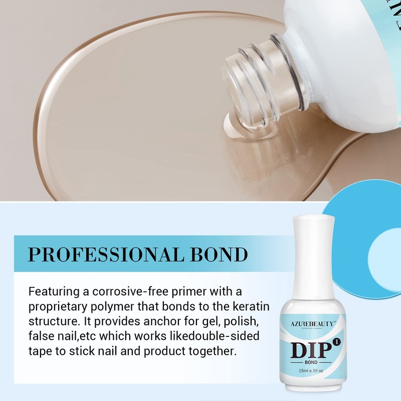 Dip Primer Bond, 15ml, for Nail Set, French Art, DIY Manicure, Beginner & Sal... gallery
