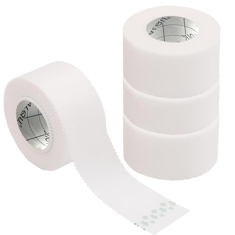 Silk Like Medical Tape - Durable Cloth Medical Tape - 1 in x 10yd, 4 Rolls - ... gallery