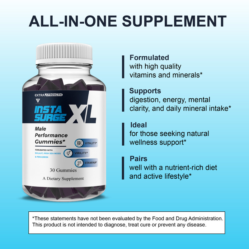 Insta Surge XL Performance, InstaSurgeXL Advanced Formula (30 gummies) gallery