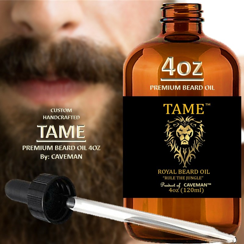 4oz Caveman™ Beard Taming Men Mustache Barber Grooming Style Growth Oil 14 Scent gallery