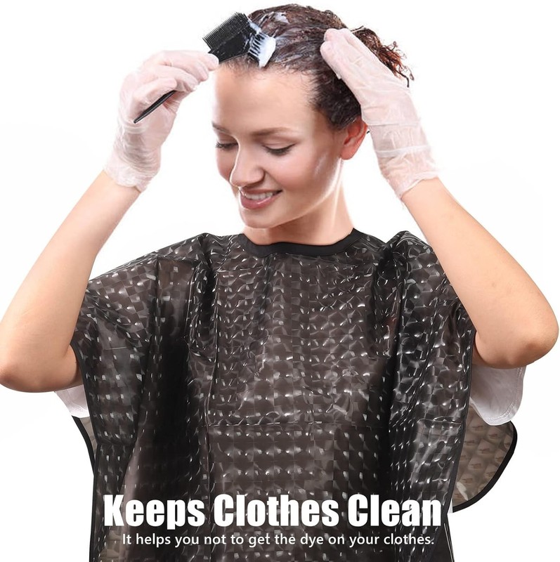 Waterproof Unisex Adult Hair Dye Cape - Adjustable 30x33 Inch Styling Apron gallery