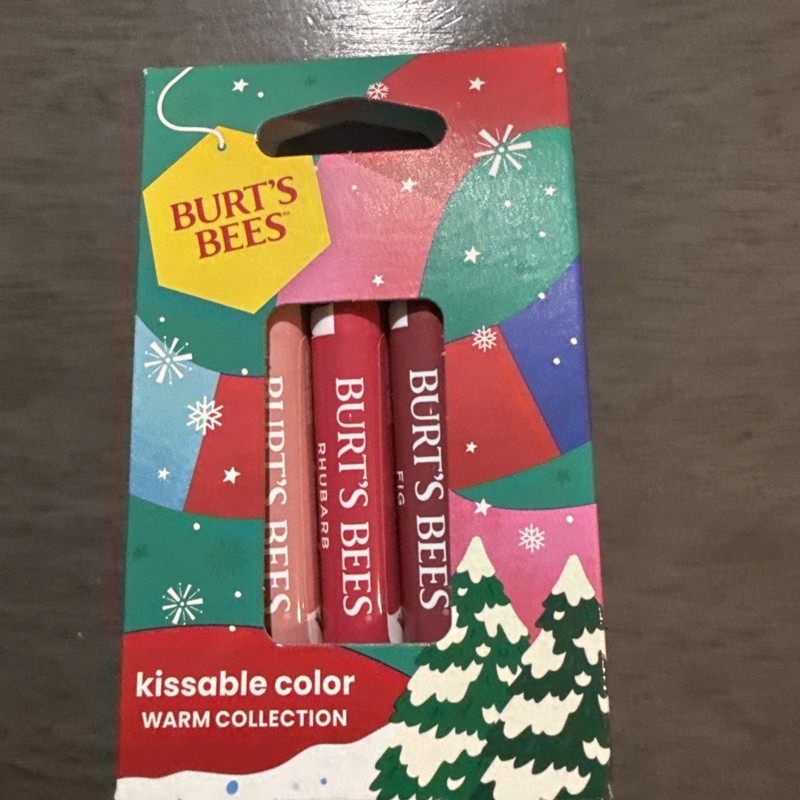 Set Of 2 Burt's Bees Kissable Color the Frosty And Warm Collection Lip Shimmer gallery