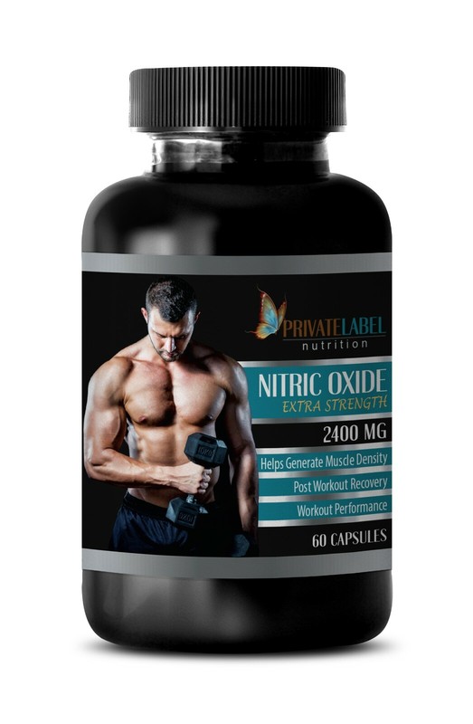 Pre Workout – NITRIC OXIDE 2400mg – Increases Sexual Energy – 60 Capsules