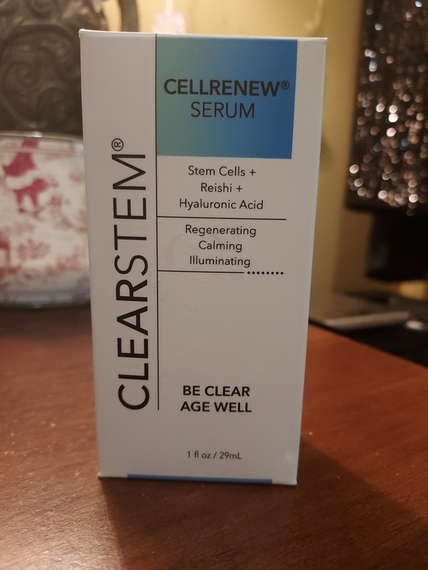 Clearstem Cellrenew Serum Stem Cells Reishi Hyaluronic Acid 1 fl oz NIB $68