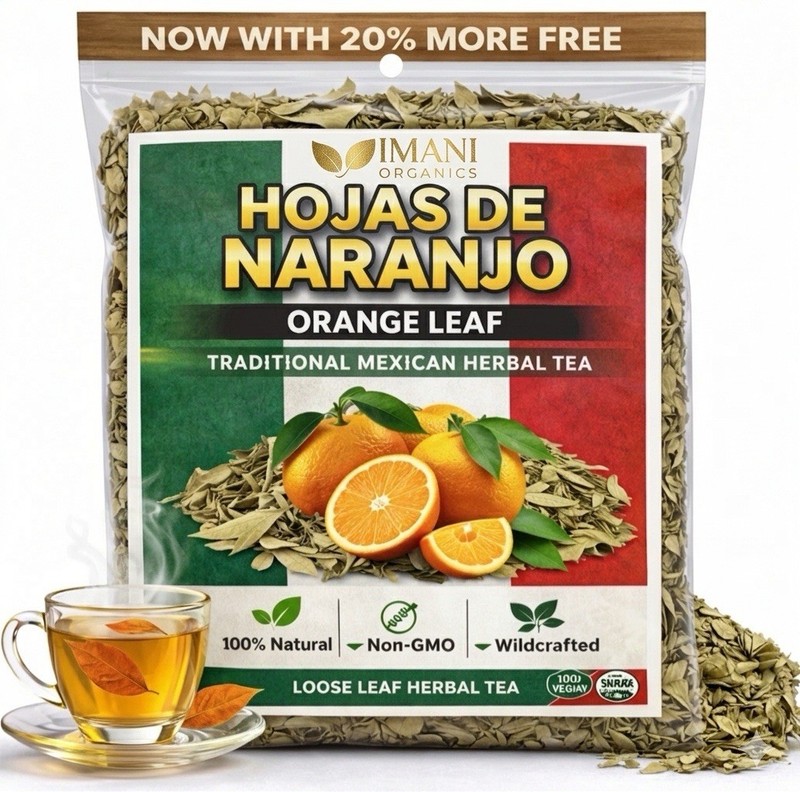 5oz Hojas de Naranjo Hojas de naranja/naranjo Te natural Orange Leaves Herb Herb