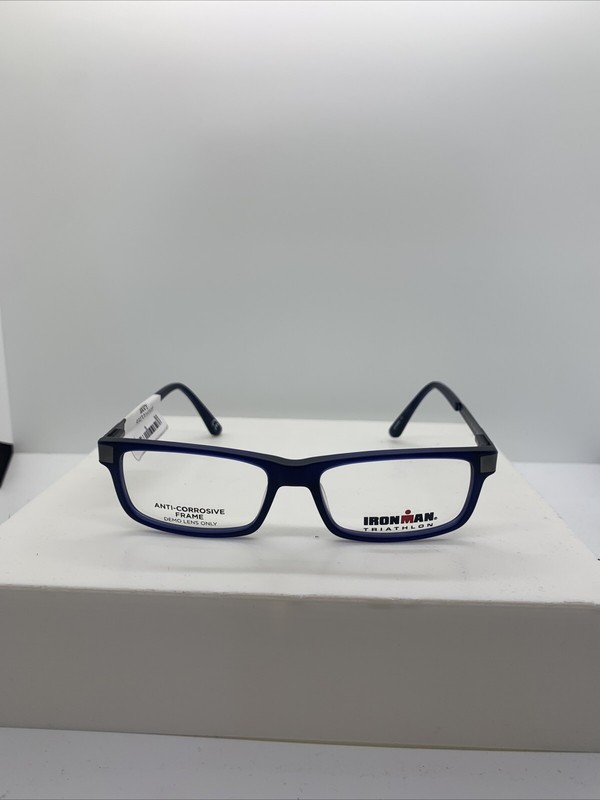 NEW Ironman Triathlon IMT 515 Navy Eyeglasses No Case 53/16/140 : A204
