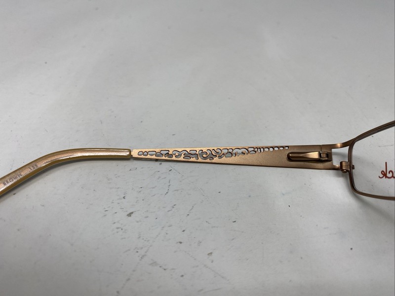 Lipstick Eyewear SLAMMIN BROWN 50-17-135 Metal Full Rim Eyeglasses Frame 0452 gallery