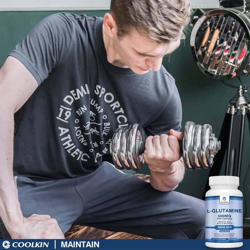 L-Glutamine Capsules - Amino Acid, Endurance, Strength, Recovery, Muscle Health gallery