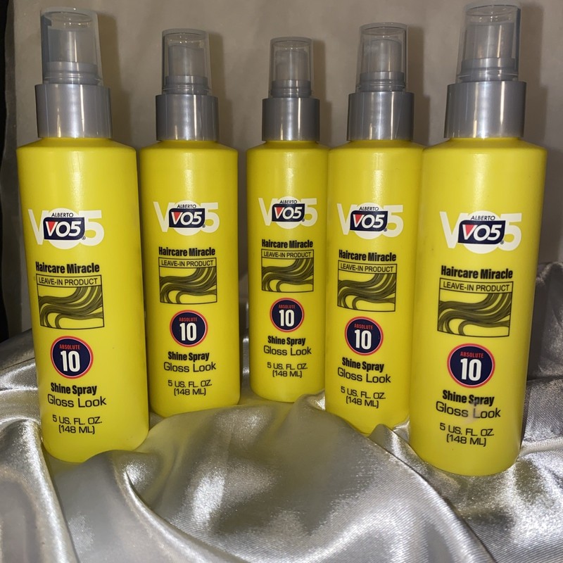 5 Alberto V05 Haircare Miracle Absolute 10 SHINE SPRAY Gloss Look Leave-In 5 oz. gallery