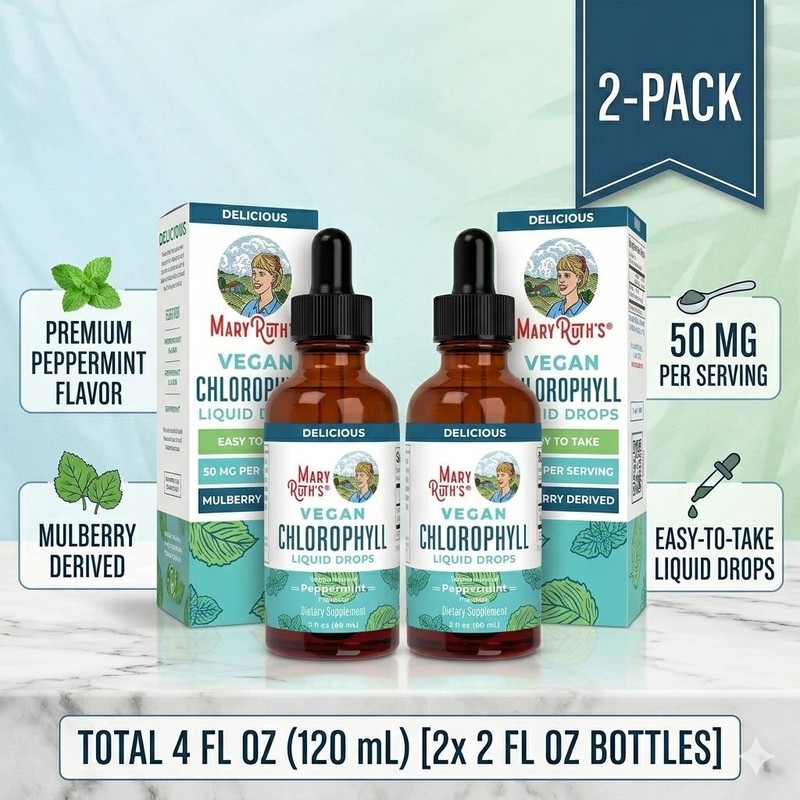 MaryRuth’s Organics Liquid Morning Multivitamin 2 Bottles (Pack of 2) Vegan