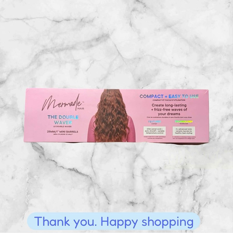 Mermade Hair 1" The Double Waver Pink NEW SHIPPING gallery