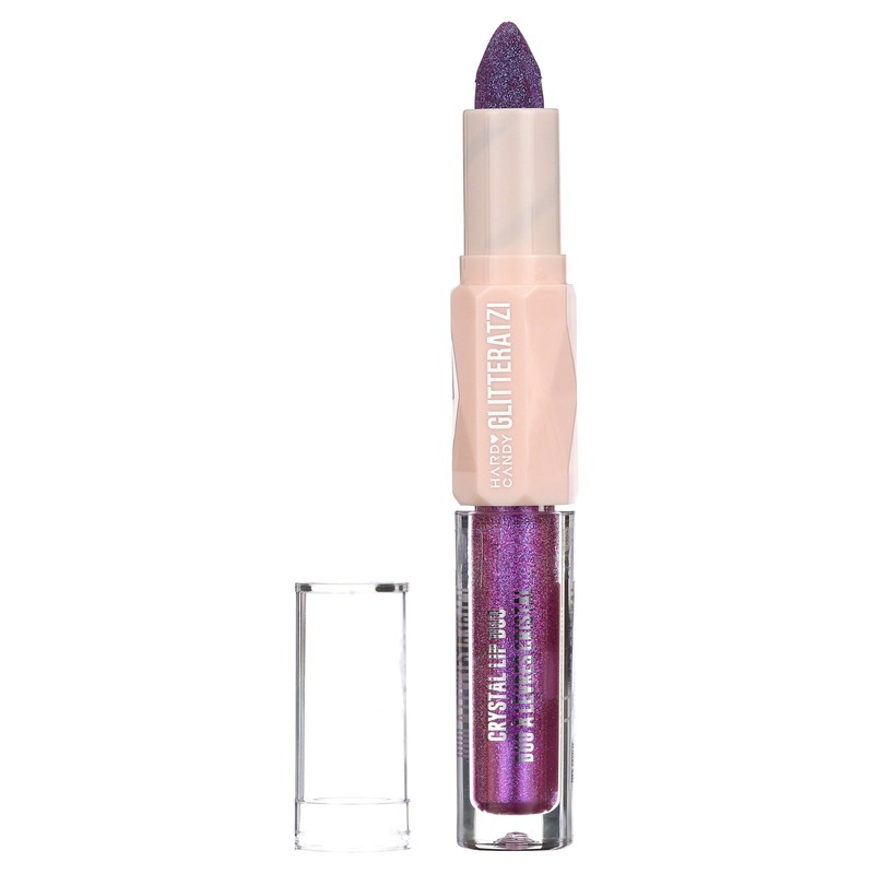 Hard Candy Glitteratzi Crystal Lip Duo - #1695 Brilliant Berry gallery