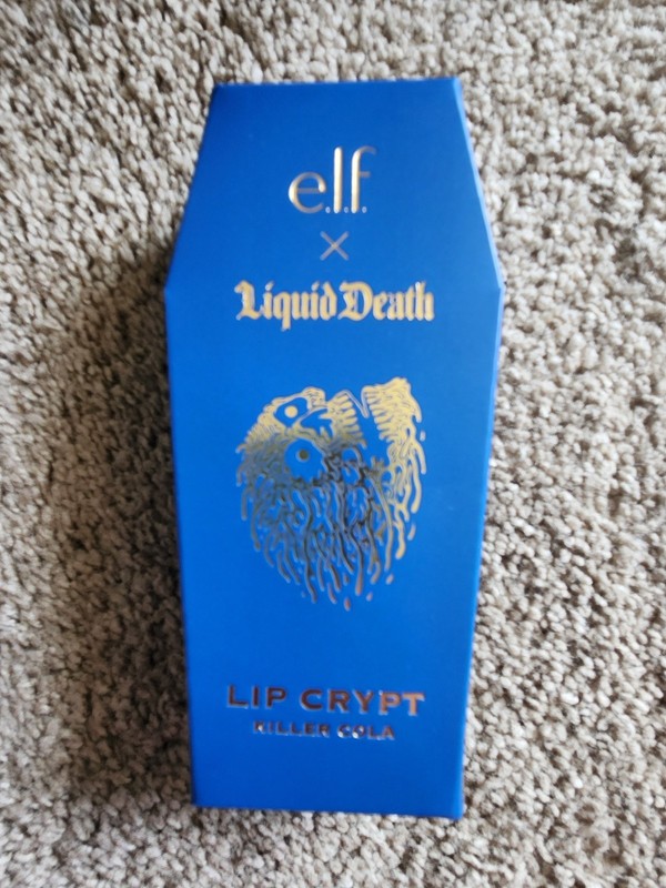 e.l.f. x Liquid Death Cola Lip Balm Hydrating 0.27 oz + Keepsake Can