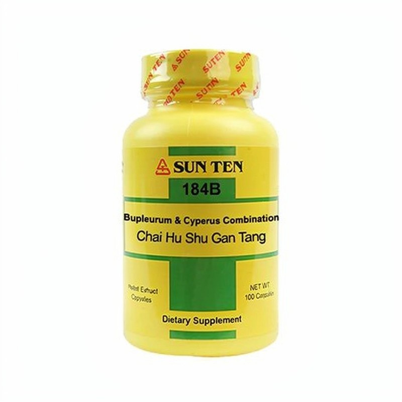 Sun Ten Chai Hu Shu Gan Tang 184B 100 Capsules