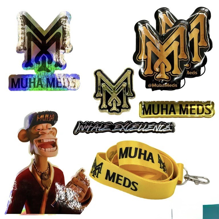 Muha Meds Stickers