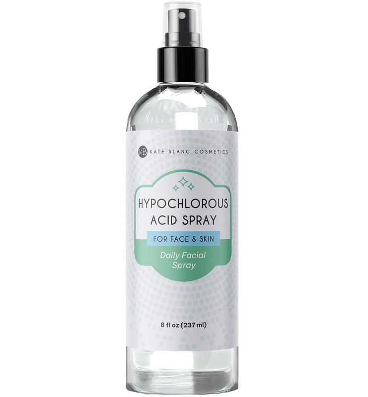 Hypochlorous Acid Spray for Face and Skin. Gentle Facial Cleanser for Acne-Prone gallery
