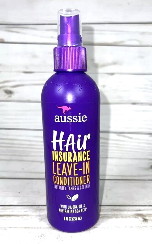 Aussie Hair Insurance Leave-In Conditioner Jojoba Sea Kelp 8oz 🔥 PRICE DROP! 🔥