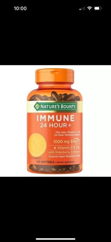 Nature’s Bounty Immune 24 Hour, + es un suplemento Diseñado Para Brindar Soport