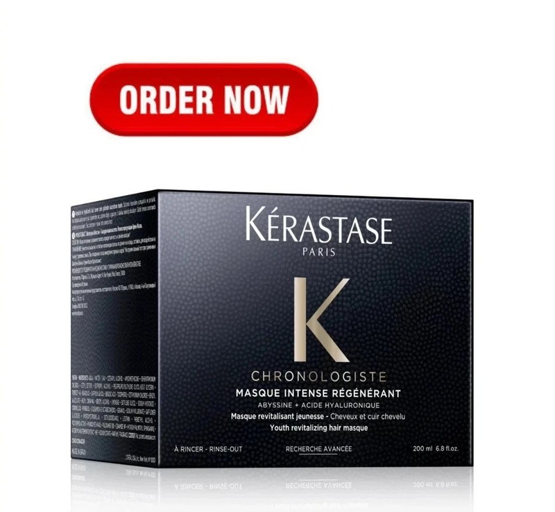 New Kerastase Chronologiste M asque Intense Regenerant Hair Mask- 6.8oz 200ml US
