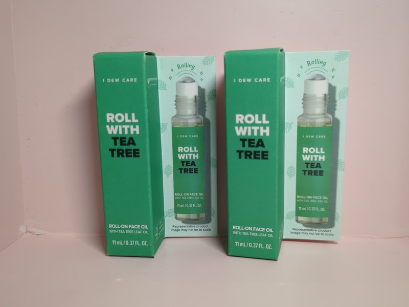 Lot of 2 I Dew Care Roll with Tea tree Each Size 11ml/ 0.37 oz