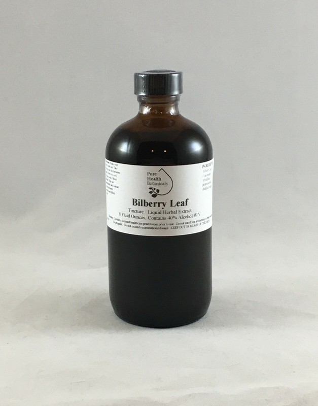 Bilberry Leaf Tincture, Extract, Antioxidant, Vaccinium Myrtillus gallery