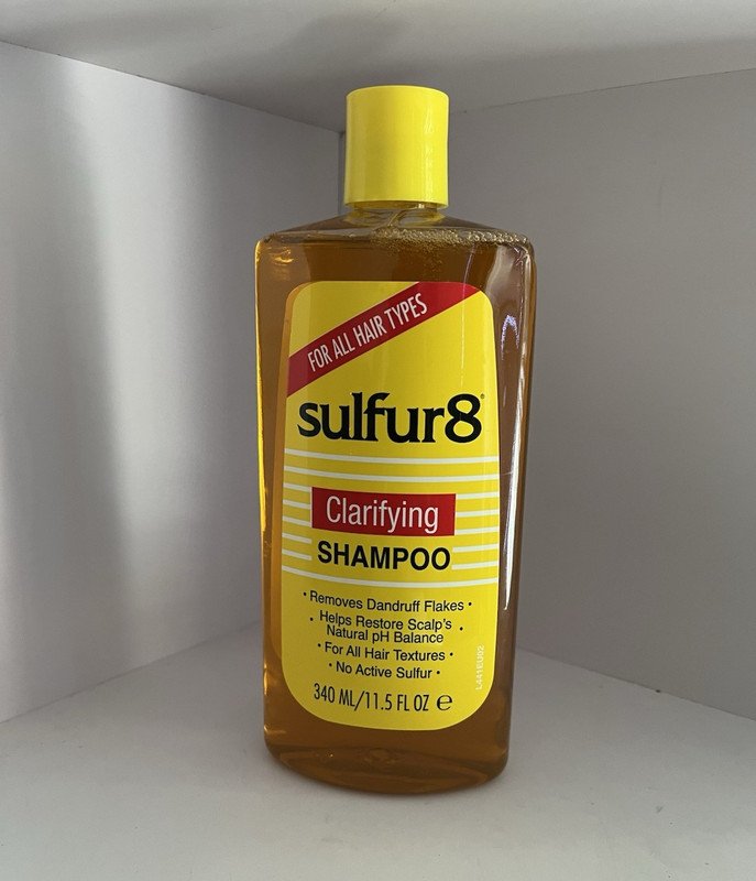 Sulfur8 Clarifying Shampoo Deep Cleansing for All Hair Types 340 mL/11.5 oz