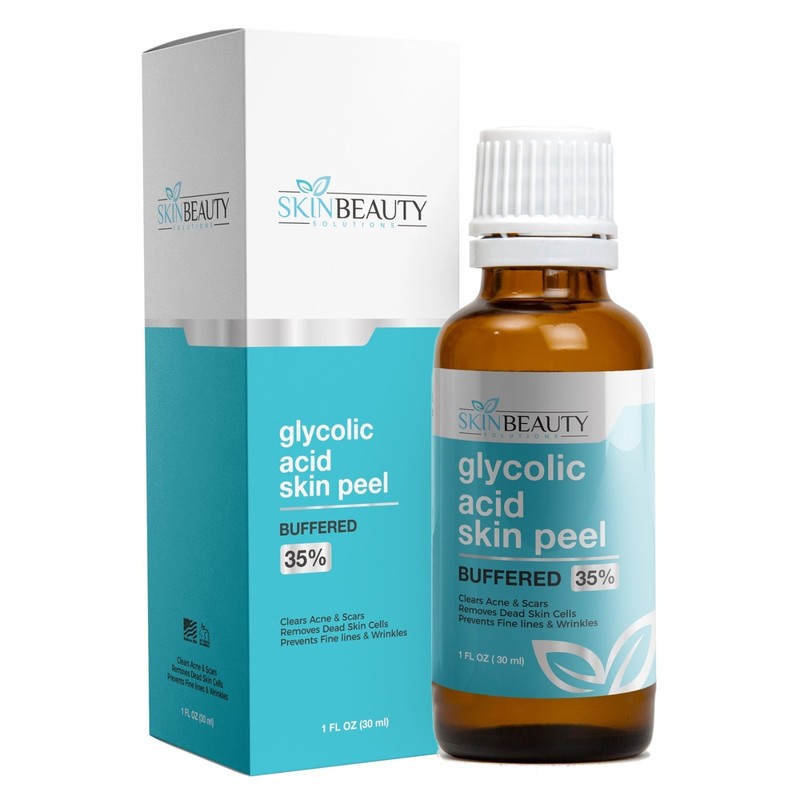 35% Glycolic Acid Buffered Chemical-Peel Skin Exfoliating