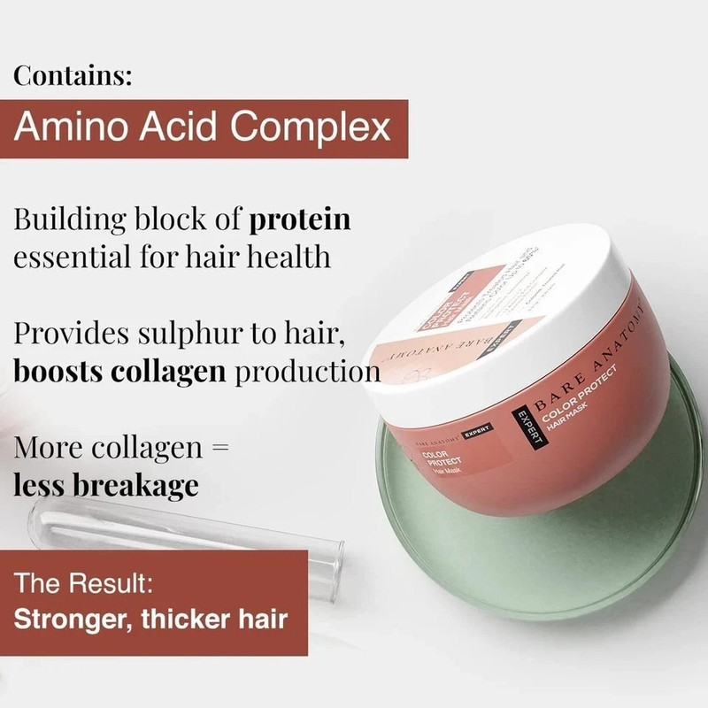 Bare Anatomy Colour Protect Hair Mask For Man and Women Hair 250g gallery