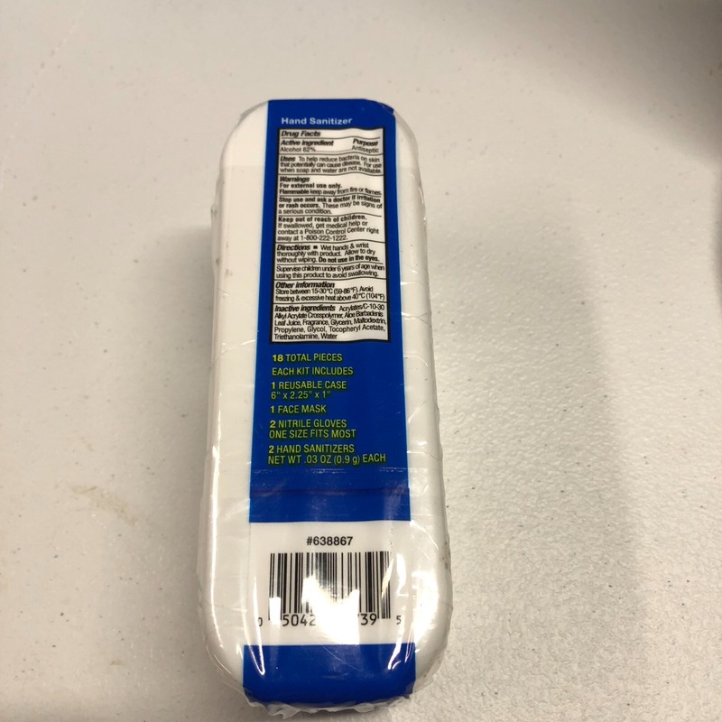 New sealed CVS Health On-The-Go Safety & Sanitizing Kit, 3 CT gallery