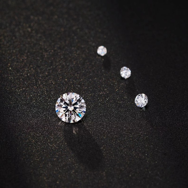 Lab-Grown 3.00 Ct CVD Diamond 9.50 mm Round D, Clarity, Certified Diamond gallery