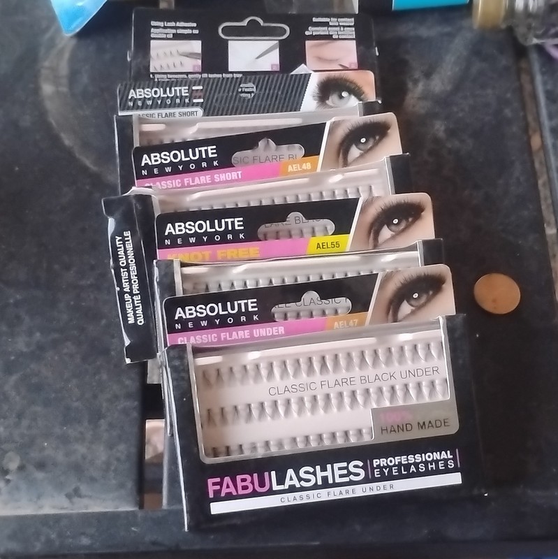 Absolute New York Fabulashes Individual Lashes Classic Black Handmade