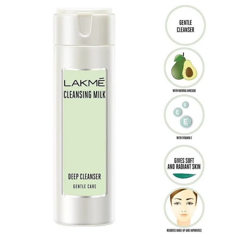 Lakme Gentle & Soft Deep Pore Cleanser With Avocado Removes Makeup 60ml gallery