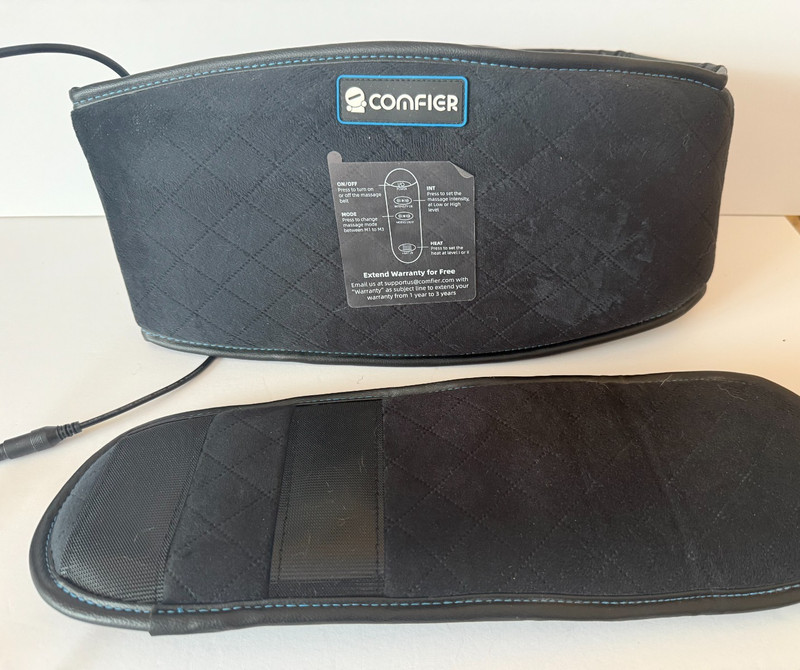 COMFIER Heating Pad Vibrating Low Back Massager with Heat Up to 58 inch Waist