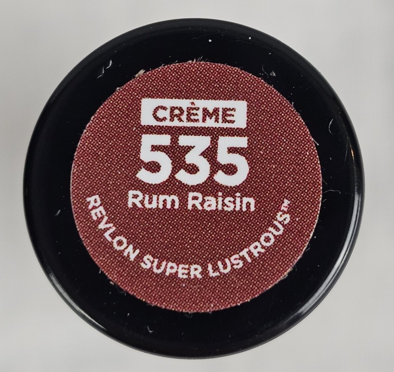 Vintage 90s Revlon Super Lustrous Lipstick 0.15 oz Rum Raisin New Sealed
