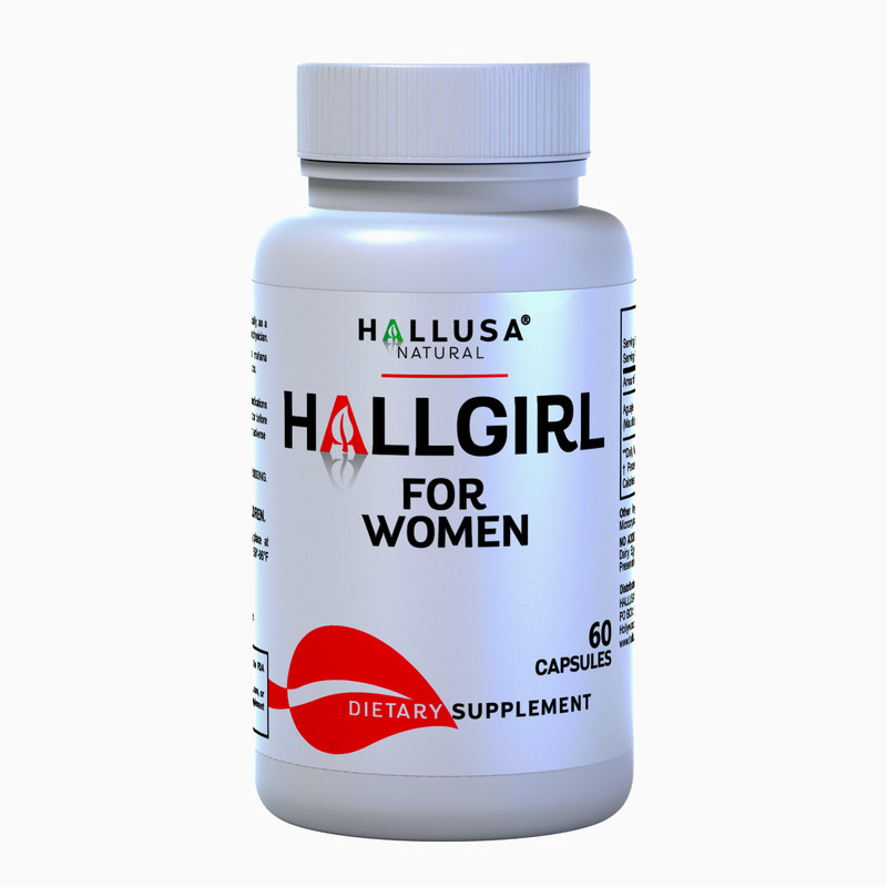 HALLGIRL – Aguaje for Curves – Buttocks Enhancement – Breast Growth – 60 Caps