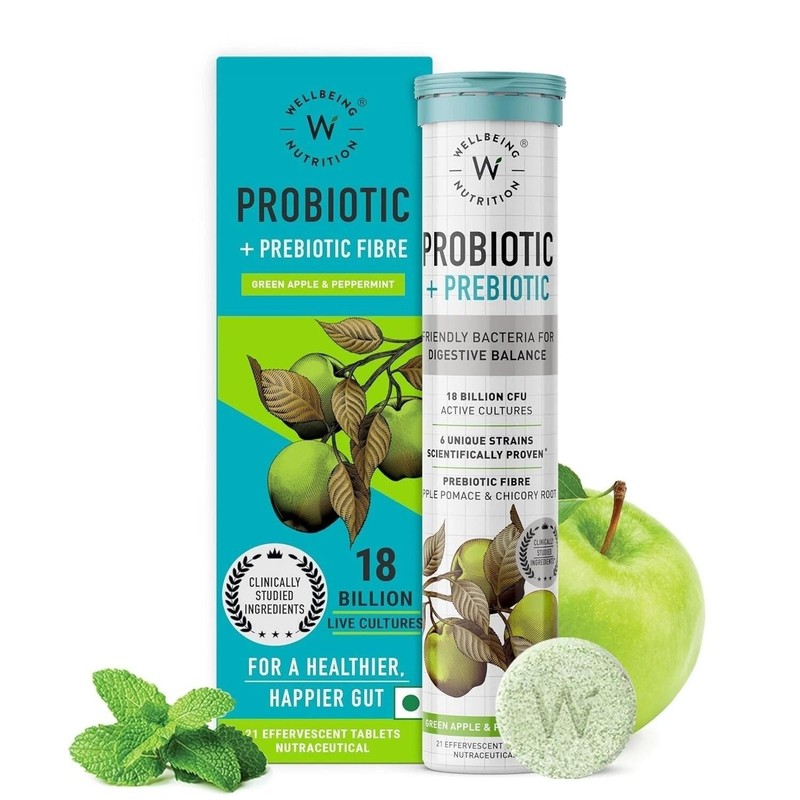 Wellbeing Nutrition Daily Probiotics + Prebiotics (21 Effervescent Tabs) gallery