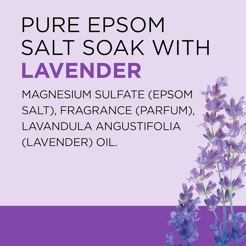 Dr Teal's Epsom Salt Soaking Solution, Soothe & Sleep, Lavender, 3lbs, Free Ship gallery