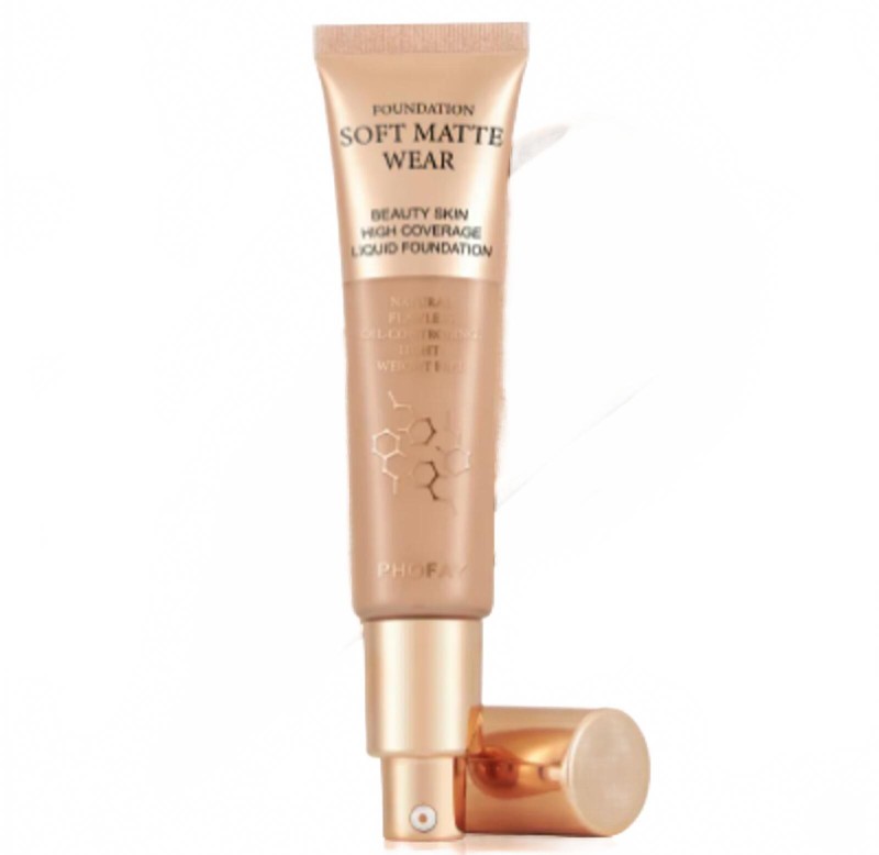 Soft Matte Wear Liquid Foundation High Coverage – Shade 7